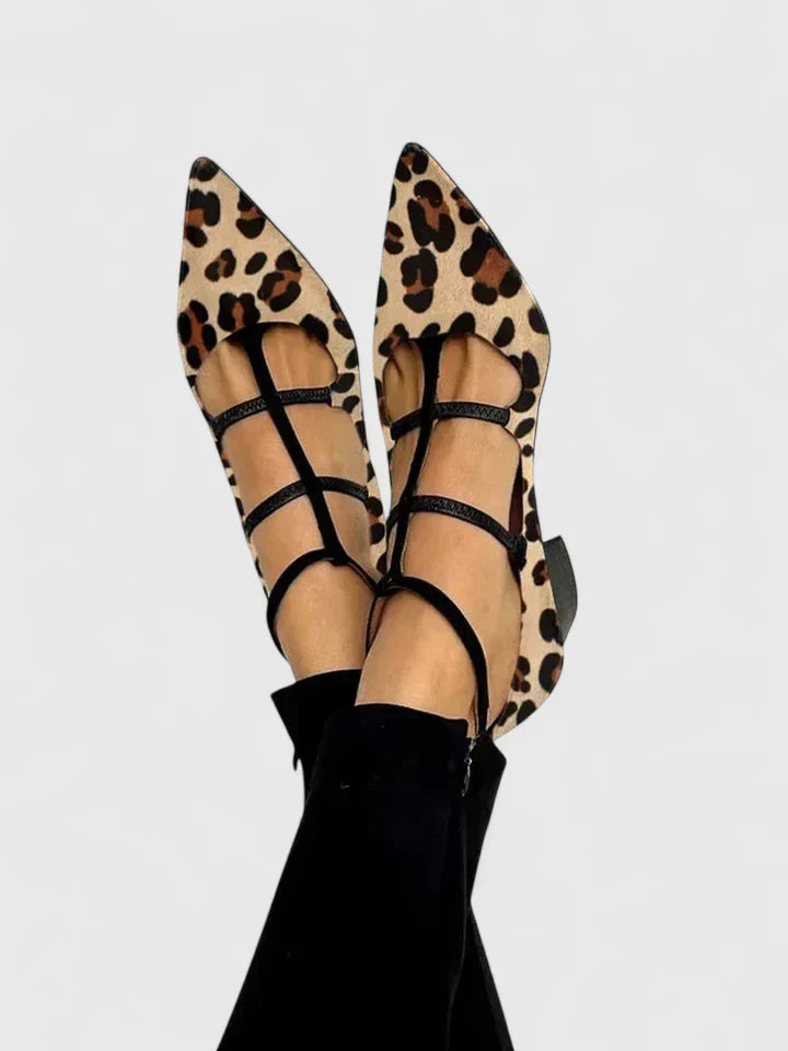 Beatrice | Orthopaedic Heels Comfort — Leopard / 3.5