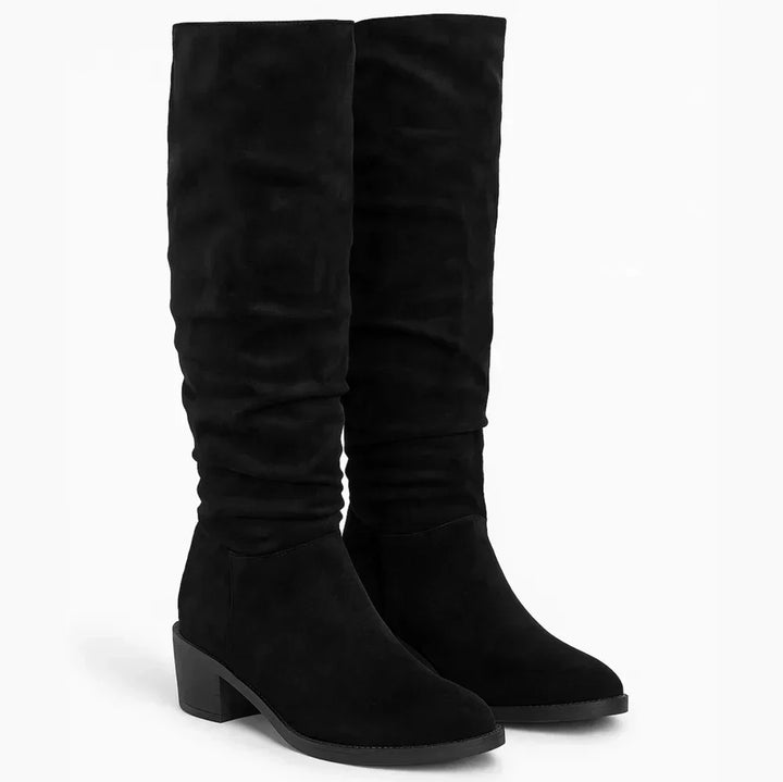 Women's Suede Boots — VELVÉNA