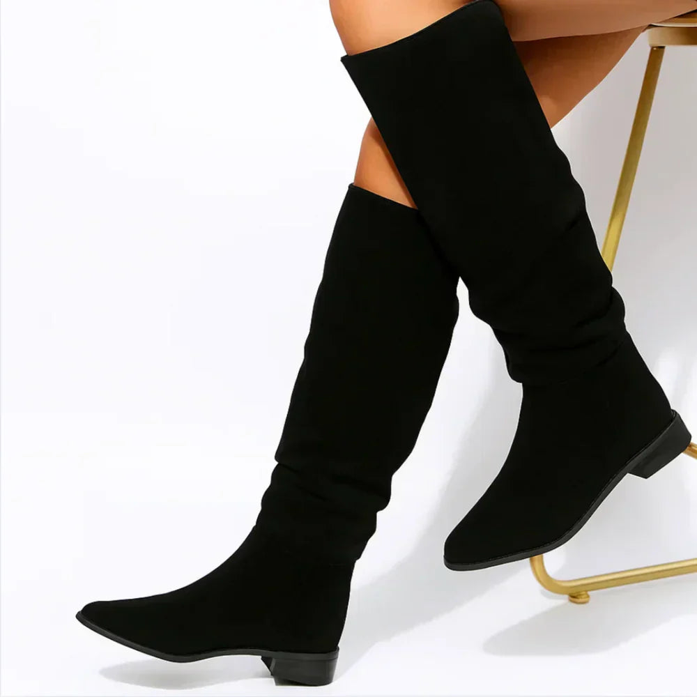 Women's Suede Boots — ROSELIA